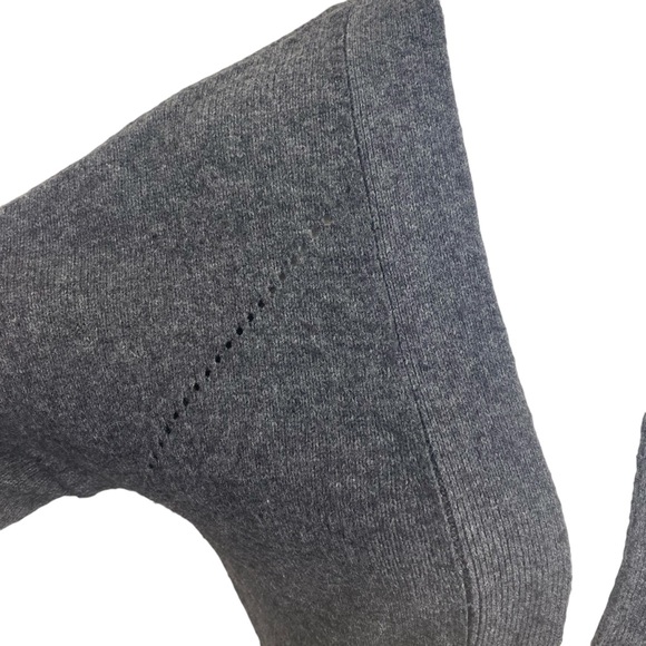 RW & Co Womens Open Gray Knit Cardigan Size Small - Picture 3 of 12